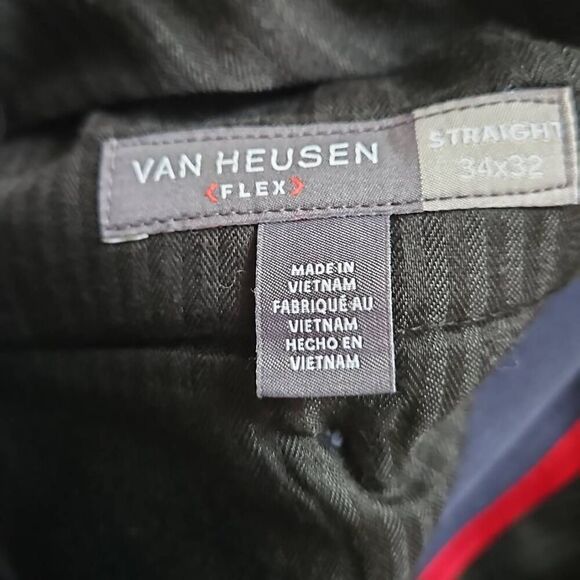 Van Heusen Suit Pants Blue 34W x 32L - Picture 4 of 9